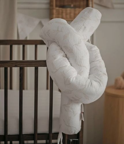 כרית נחשוש מעוצבת 100% כותנה טטרא עם כיסוי ניתן להסרה - סתיו