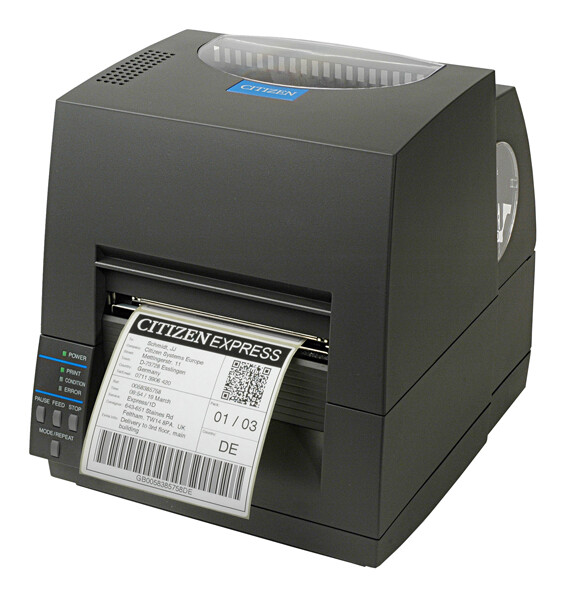 מדפסת מדבקות CITIZEN CL-S621 כוללת כרטיס רשת