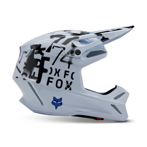 קסדת פוקס לבן - FOX V3 SEVENTY4 V25