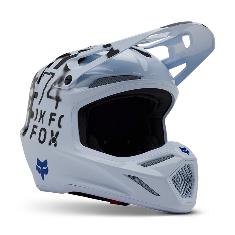 קסדת פוקס לבן - FOX V3 SEVENTY4 V25