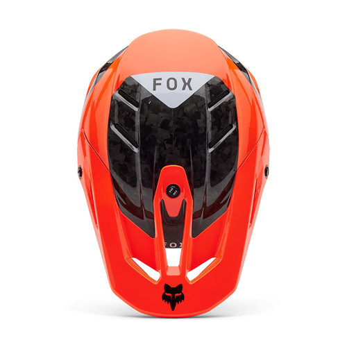 קסדת פוקס קרבון כתום - FOX V3 RS INFINTE V25