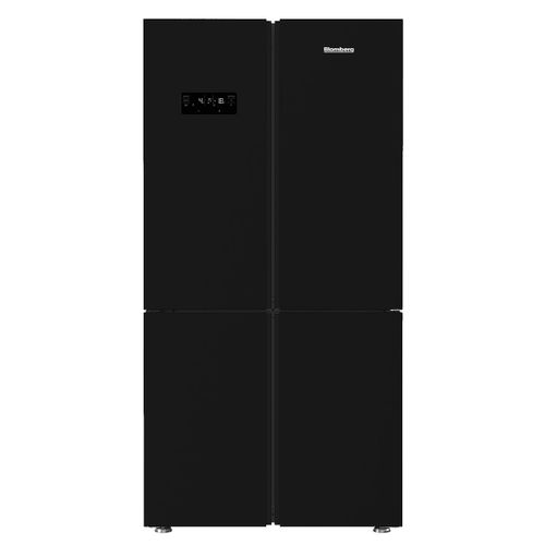 מקרר 4 דלתות 535 ליטר BLOMBERG דגם KQD1621GB זכוכית שחורה