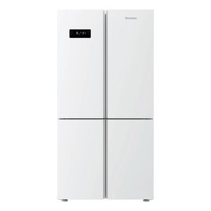 מקרר 4 דלתות Blomberg KQD1623GW זכוכית לבנה