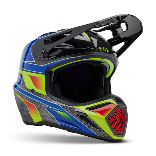 קסדת פוקס קרבון צבעוני - FOX V3 RS ACRIC V25
