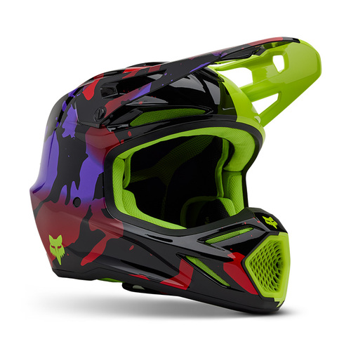 קסדת פוקס צבעוני - FOX V3 THROTTLE V25