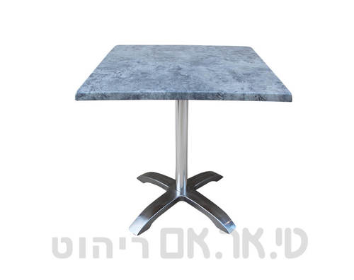 שולחן פלטה ורצליט אפור בטון