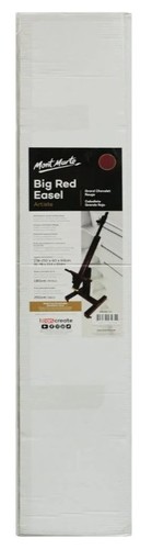 כן ציור מעץ בגוון דובדבן BIG RED EASEL BEECH ARTISTE