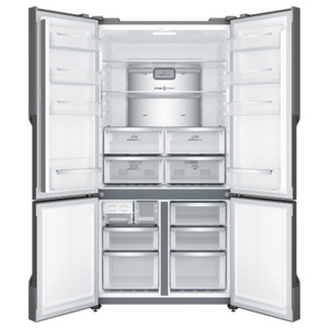 מקרר 4 דלתות נפח 572 ליטר דגם EQE5600SA אלקטרולוקס Arctic Silver Electrolux