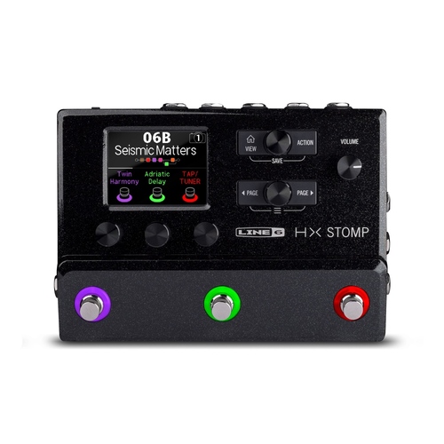 מולטי-אפקט ומדמה מגברים Line 6 HX Stomp