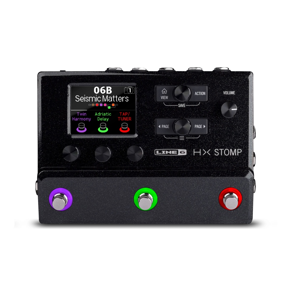 מולטי-אפקט ומדמה מגברים Line 6 HX Stomp