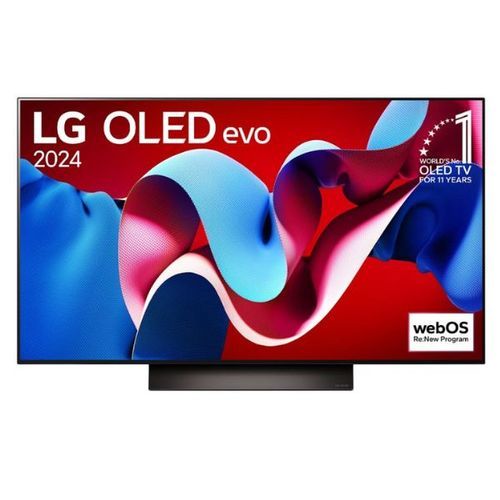 מסך טלוויזיה חכמה LG OLED evo C4 - בגודל 83 אינץ