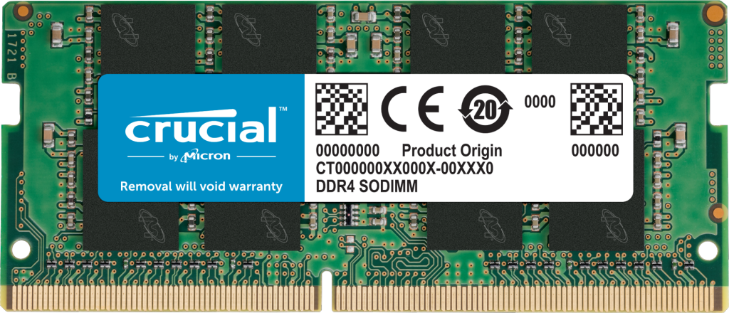 זיכרון Crucial SODIMM 8GB DDR4 3200Mhz