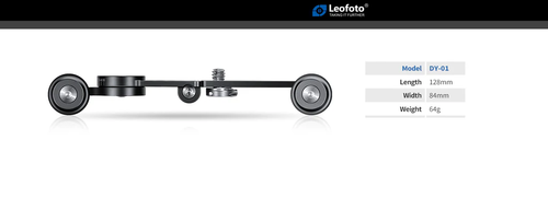 מיני דולי סקייטבורד מתקפל Leofoto Skater Dolly DY-01