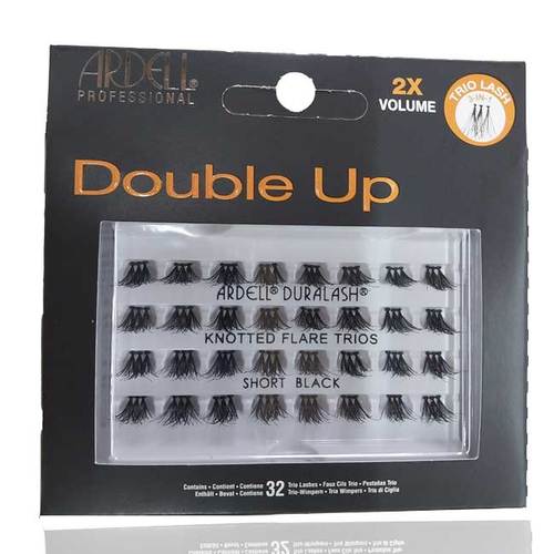 ריסים יחידים ארדל Double Up SHORT BLACK 