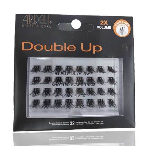 ריסים יחידים ארדל Double Up LONG BLACK 