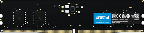זיכרון Crucial DIMM 16GB DDR5 4800Mhz CL40 (16Gbit) Tray only