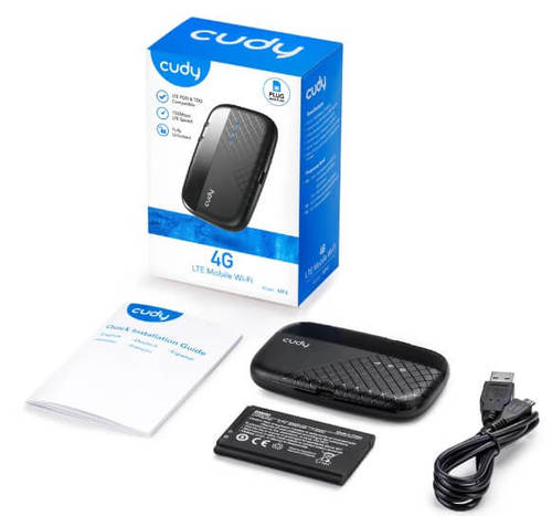 ראוטר סלולרי נייד Cudy 4G LTE WIFI