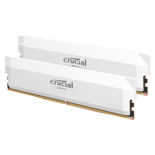 זיכרון Crucial Pro Overclocking 16GB DDR5-6000 UDIMM CL36 White (16Gbit)