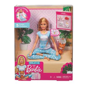 ברבי עושה יוגה עם אורות וצלילים GMJ72 BARBIE