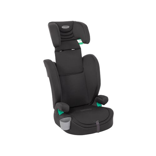 בוסטר גב עם רצועות Eldura™‎ R129 - שחור Midnight
