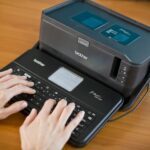 מדפסת מדבקות תרמית ברדר WiFi+ Brother PT-D800W