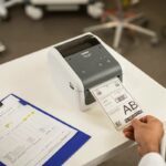 מדפסת מדבקות תרמית ברדר Brother TD-4410D