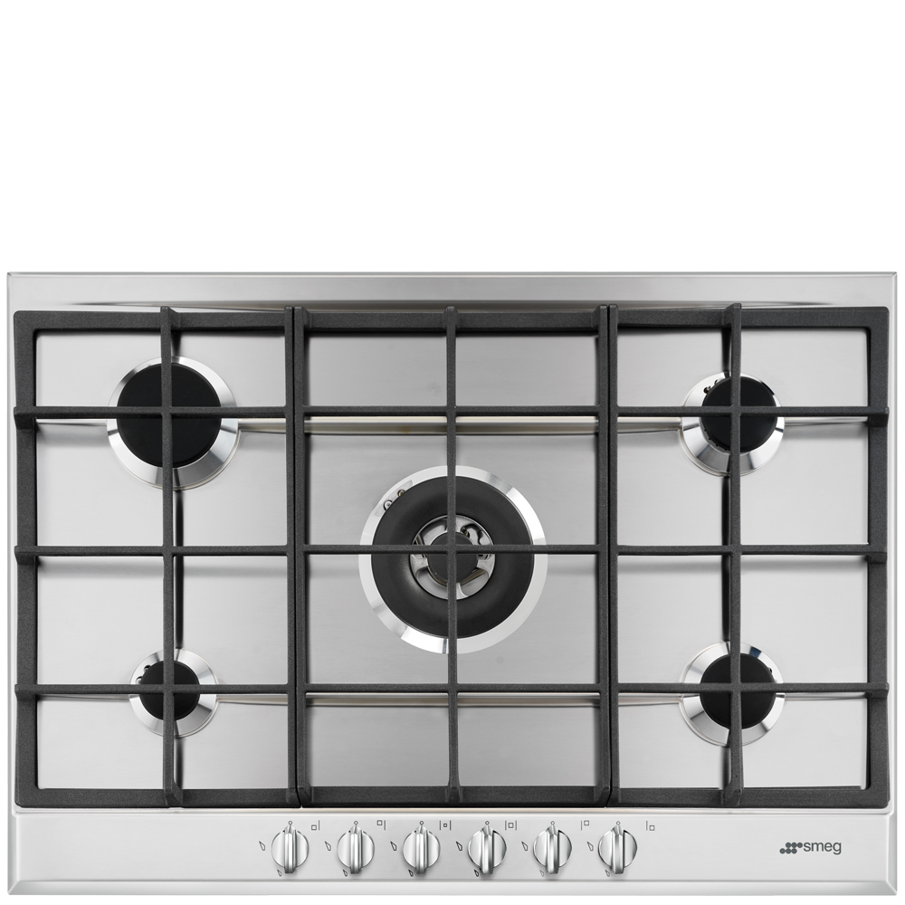 כיריים גז 70 ס"מ SMEG דגם P272XGH נירוסטה