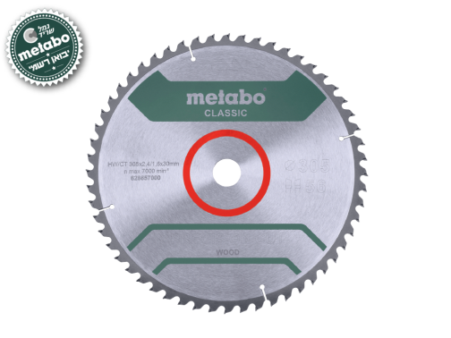 להב מסור עגול PRECISION לעץ 305X30X56T דגם SAW BLADE "PRECISION CUT WOOD - CLASSIC"