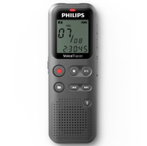 טייפ מנהלים דיגיטלי 8GB קומפקטי ונוח פיליפס Philips DVT1120