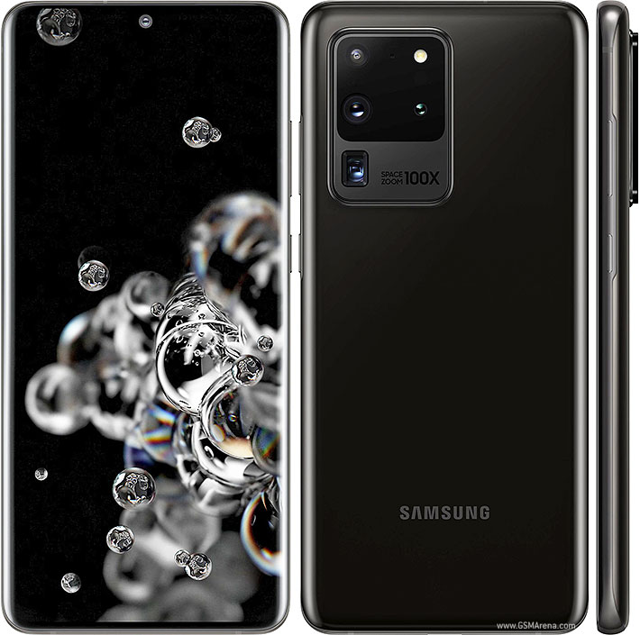 טלפון סלולרי Samsung Galaxy S20 Ultra 5G SM-G988U 128GB 12GB RAM סמסונג מתצוגה