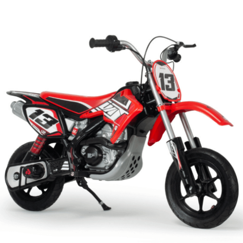 אופנוע לילדים 24V כחול/ אדום לוחם דמוי INJUSA דגם INF02400 