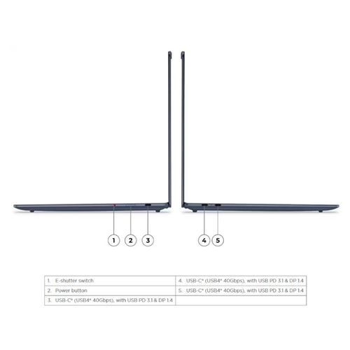 מחשב נייד Lenovo Yoga Slim 7 14Q8X9 83ED003FIV לנובו