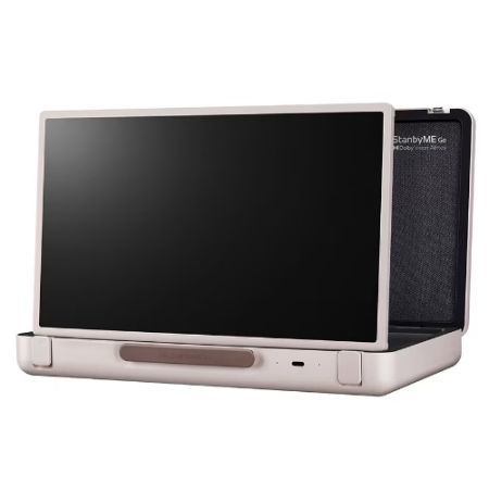 מסך טאץ` חכם נייד 27 אינץ` מבית LG אל ג`י דגם STANBYME GO 27LX5QKNA אל ג'י