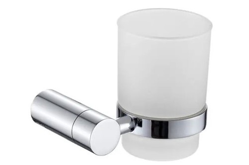 מחזיק כוס למברשת שיניים STYLO-4758-CP ניקל מבריק