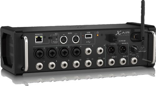 מיקסר דיגיטלי Behringer XR12 – 12 ערוצים, קדם-מגברי MIDAS ו-WiFi