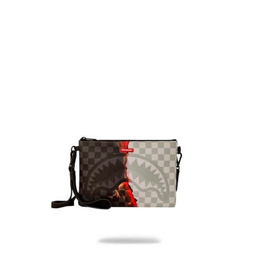 תיק צד קלאץ’ ספרייגראונד – SPRAYGROUND RING OF FIRE CROSSOVER CLUTCH W/ SHOUDLER STRAP