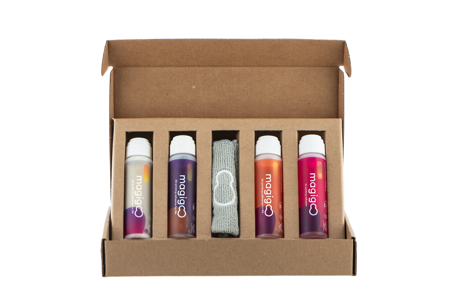 סט דבקים למשטח מדפסת תלת מימד MAGIGOO KIT לכל סוגי החומרים