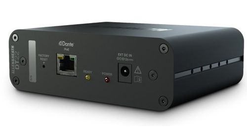 זוית נוספת Allen & Heath DT22 Dante Interface