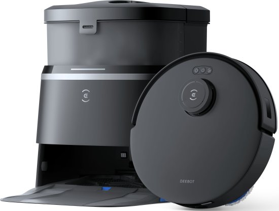 שואב אבק ושוטף רובוטי עם תחנת עגינה Ecovacs Deebot T30 Pro Omni - צבע שחור - שנתיים אחריות יבואן רשמי על ידי רונלייט