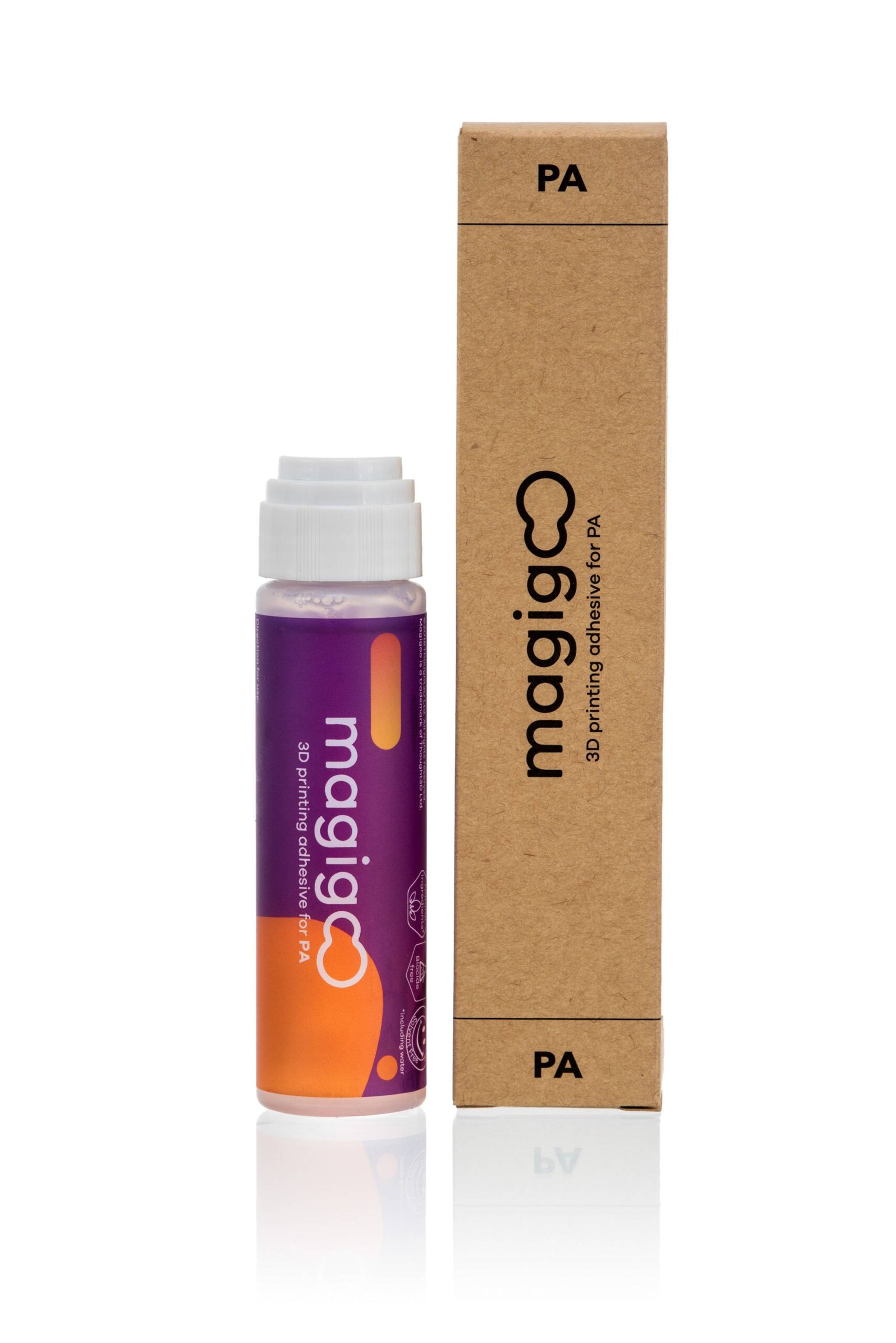 דבק למשטח מדפסת תלת מימד MAGIGOO PA 50 ML