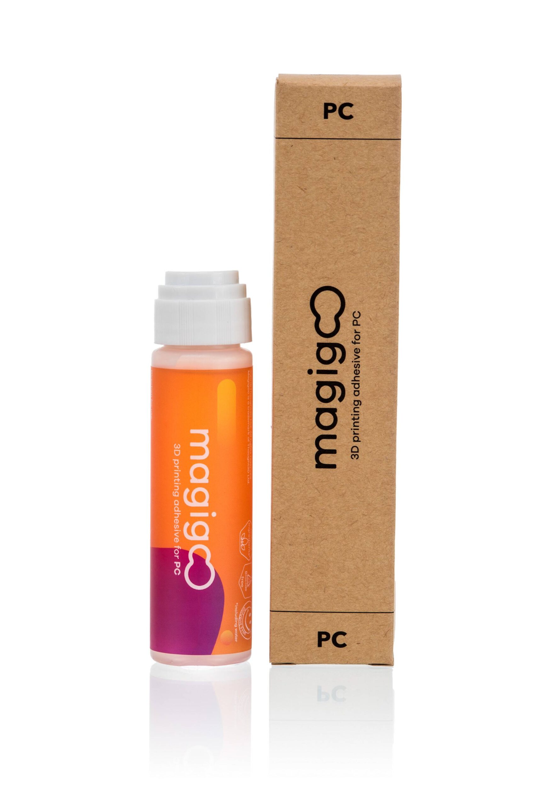 דבק למשטח מדפסת תלת מימד MAGIGOO PC 50ML