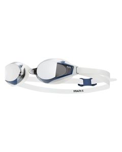 משקפת שחיה STEALTH-X RACE GOOGLE MIR SILVER/WHITE