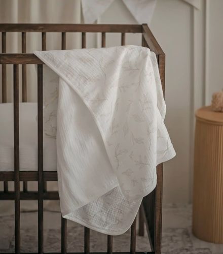 שמיכת תינוק לעונת הקיץ 100% כותנה טטרא 100x75 ס