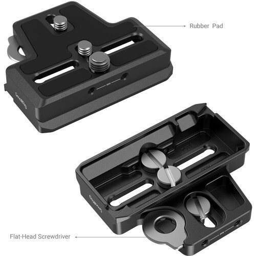 SmallRig Extended Arca-Type Quick Release  3162b Plate for DJI RS 2 & RSC 2 Gimbals