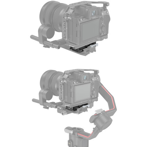 SmallRig Extended Arca-Type Quick Release  3162b Plate for DJI RS 2 & RSC 2 Gimbals