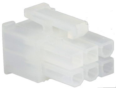 מחבר מולקס 6 פין נקבה נשלף MOLEX
