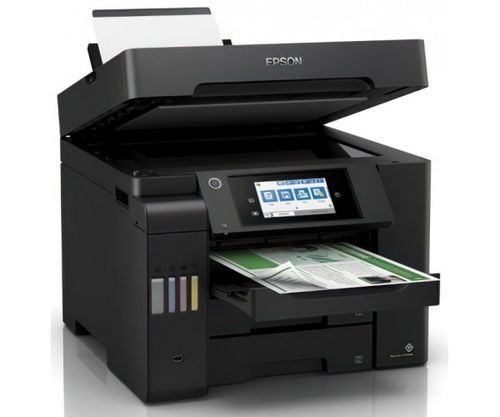 מדפסת ‏הזרקת דיו ‏משולבת Epson EcoTank L6550 אפסון
