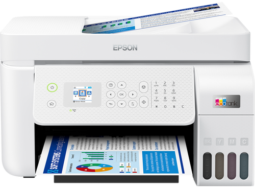 מדפסת ‏הזרקת דיו ‏משולבת Epson EcoTank L5296 אפסון