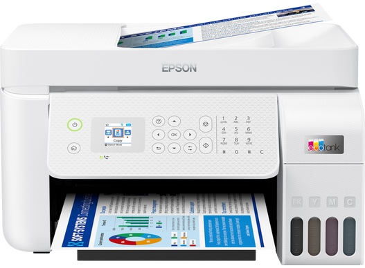 מדפסת ‏הזרקת דיו ‏משולבת Epson EcoTank L5296 אפסון