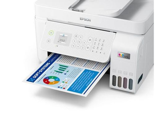 מדפסת ‏הזרקת דיו ‏משולבת Epson EcoTank L5296 אפסון